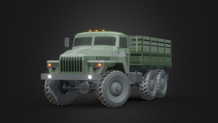 Vehicle - Ural Truck 44202