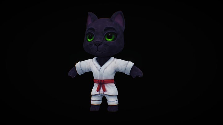 karate cat