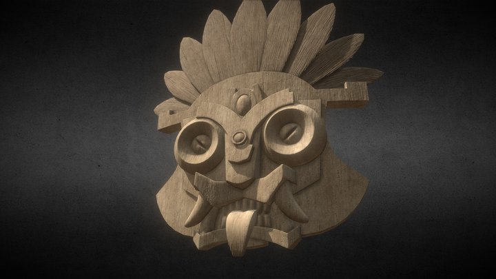 Tiki Model 001 3D Model