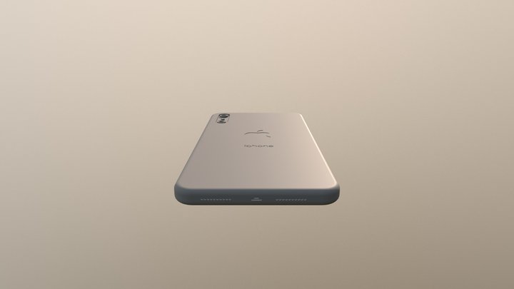 Iphone X 3D Model