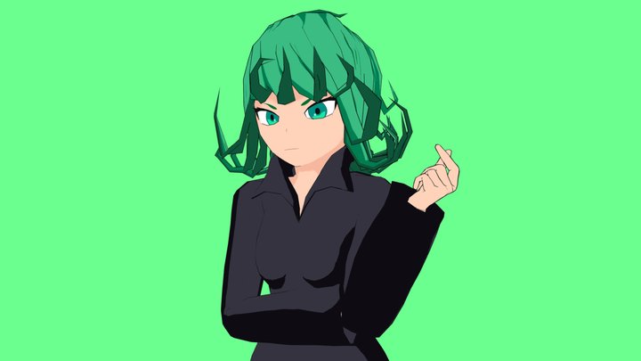 Tatsumaki - One Punch Man 3D Model