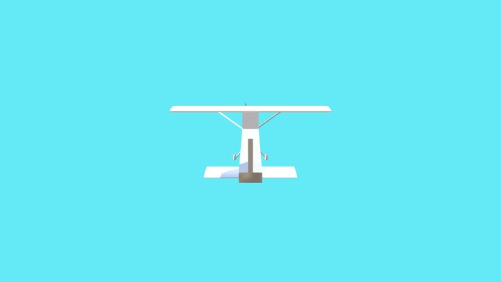 Block Cessna 3D Model