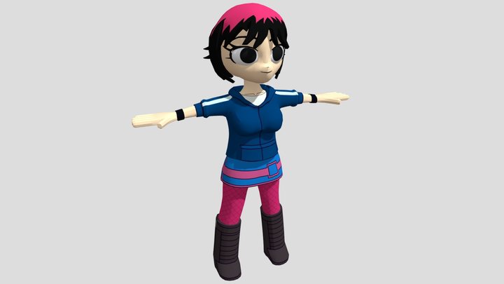 Ramona_Flowers 3D Model