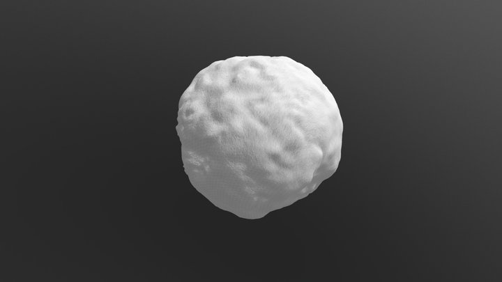 Snowball Texture 3D Model