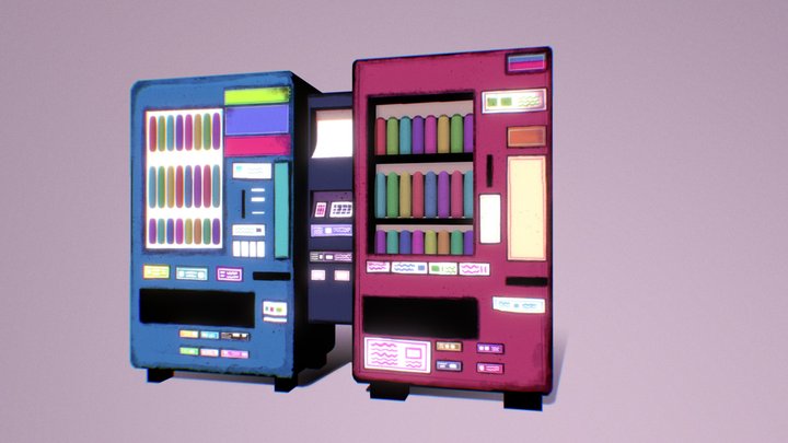 VENDING MACHINE 3D Model