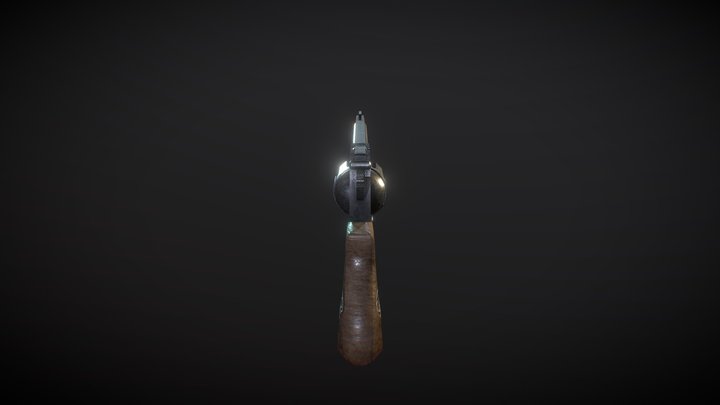 Revolver 3D Model