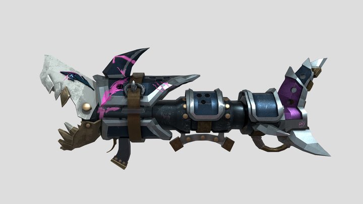 3D Model Arcane Jinx - TurboSquid 1962713