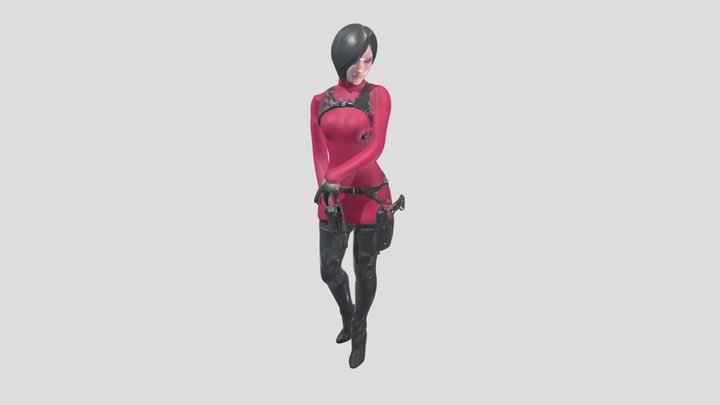 Ada Wong Rigged 3D Model