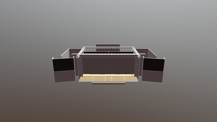 Palco_bradesco 3D Model