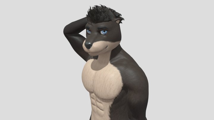 Otter Model 3D Model