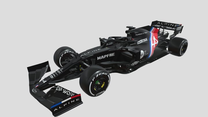 Formula 1 Genérico 2 3D Model