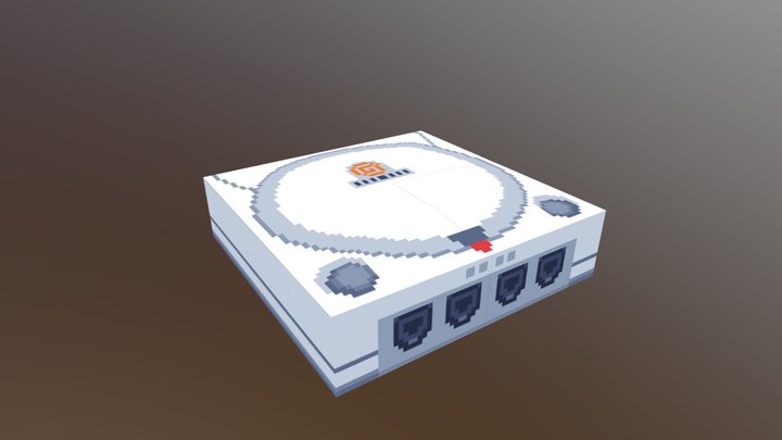 Dreamcast 3D Model
