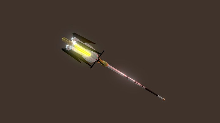 Hestia staff 3D Model
