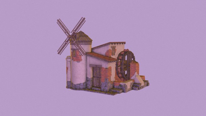 Windmill 3D Model