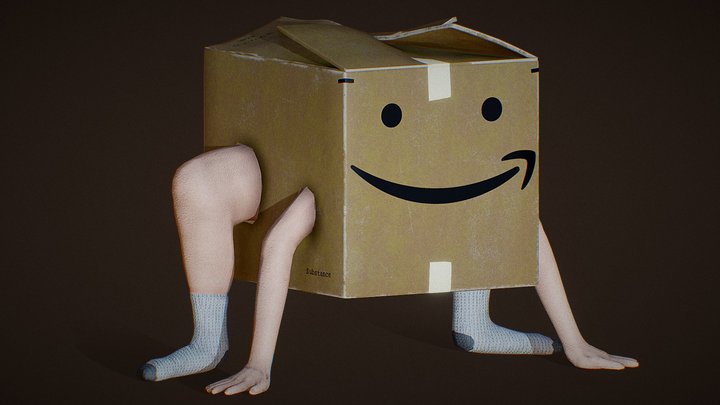Amazon guy 3D Model
