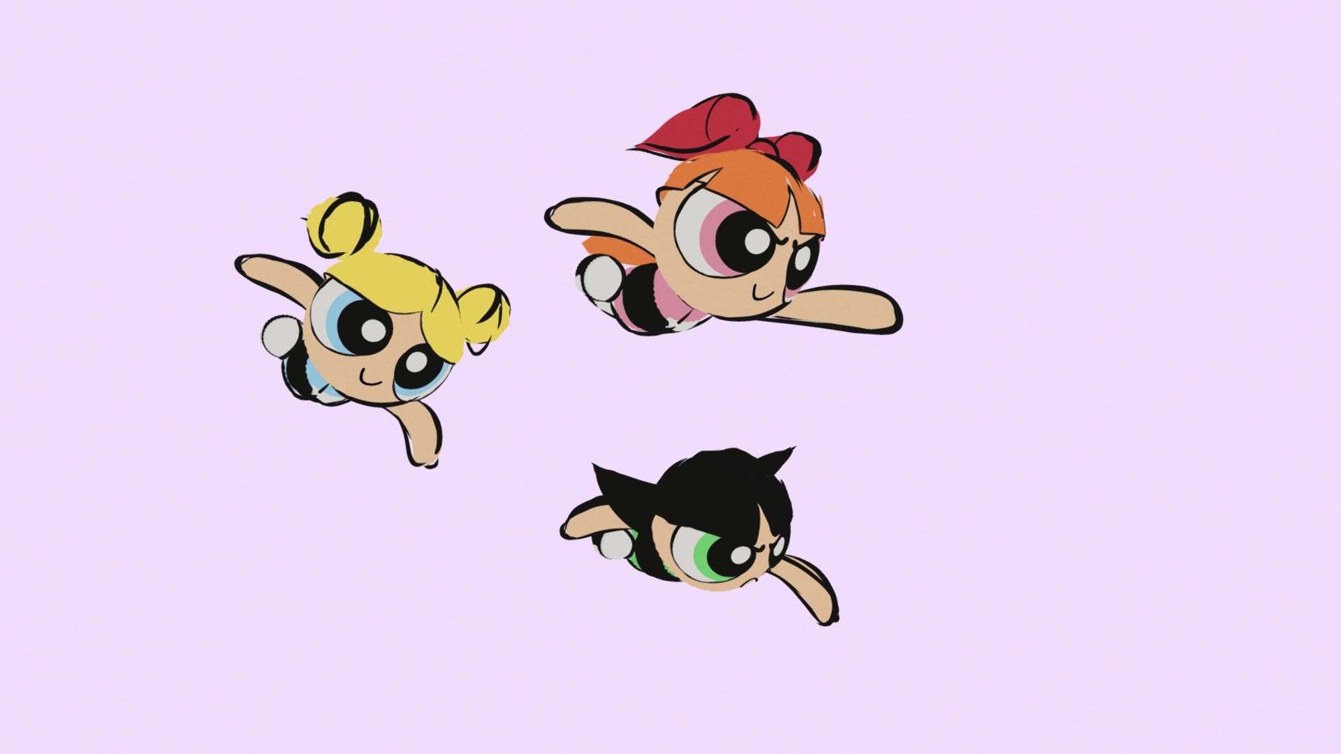 Bubbles' Cutest Pets, Powerpuff Girls