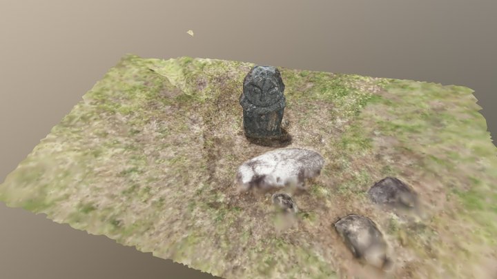 Arca Hitam 3D Model