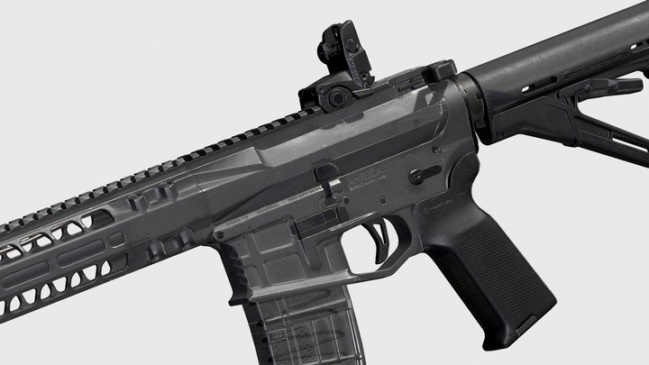 AR15_custombuid 3D Model