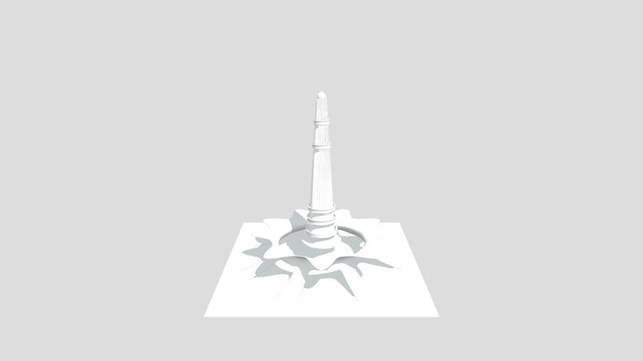 Minar E Pakistan New 3D Model