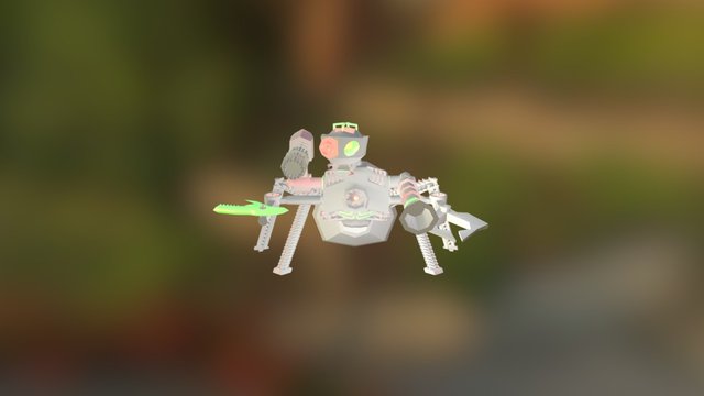 Araña BOSS 3D Model