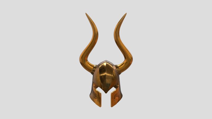 Capricorn Helmet 3D Model