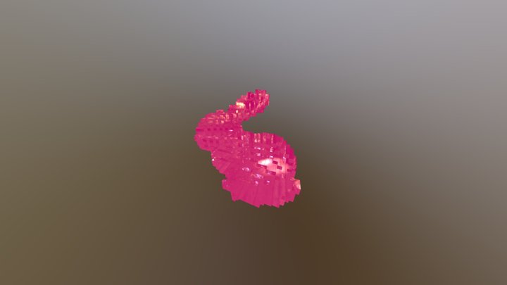 Rabbit-pink 3D Model