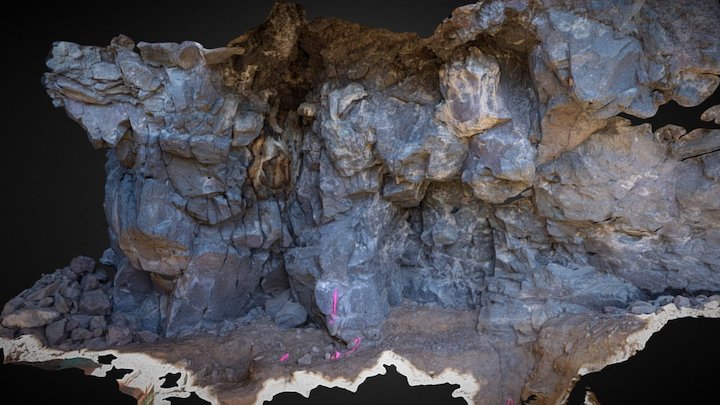 Paisley Cave, Lake County Oregon 3D Model