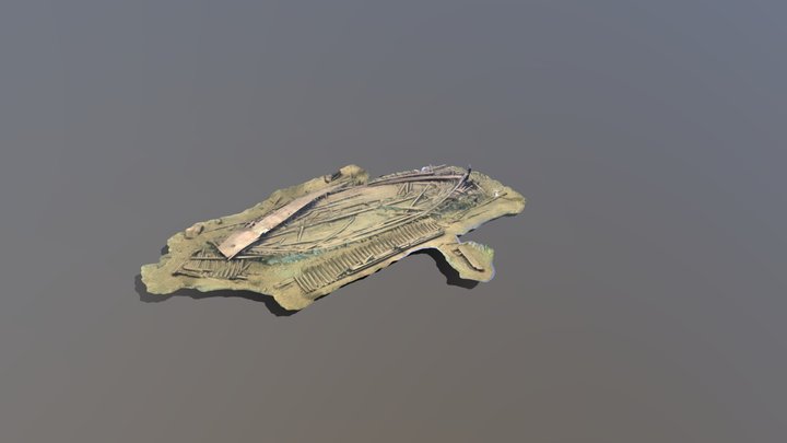 Shipwreck, Kumpuranta wreck 3D Model