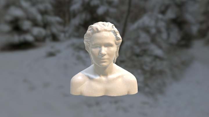 Kristi Portrait 3D Model
