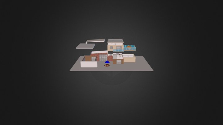 Maison à Imprimer (maquette) 3D Model