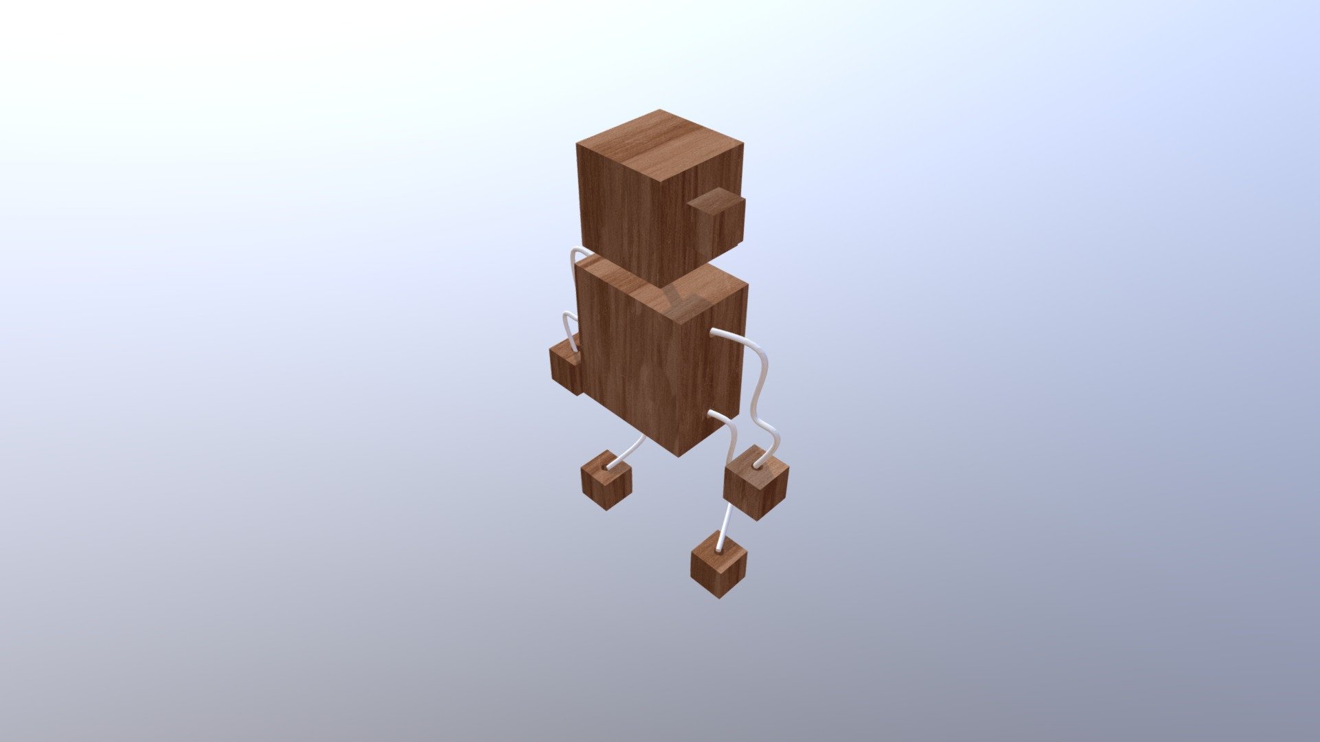 Block A Wood Toy for Cool People Download Free 3D