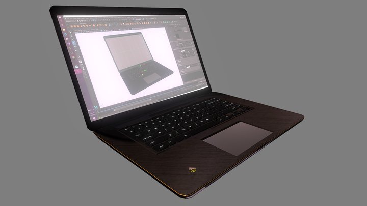 My Laptop 3D Model