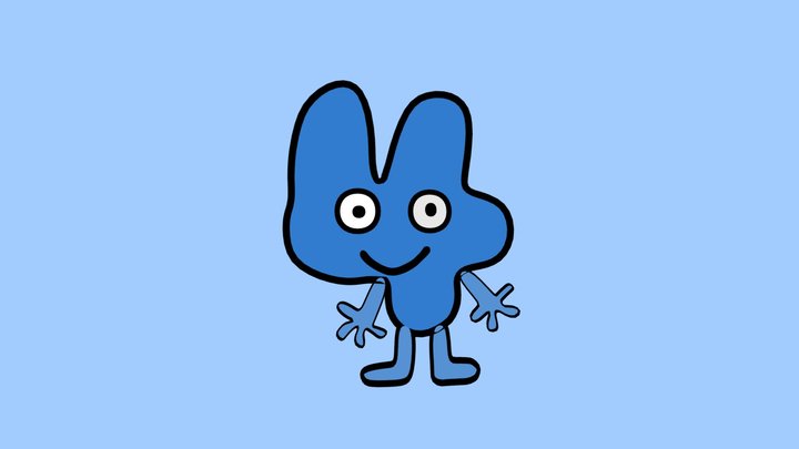 Four from BFB 3D Model