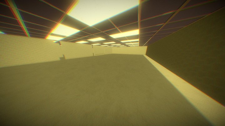 backrooms-map-packed-blender-320 3D Model