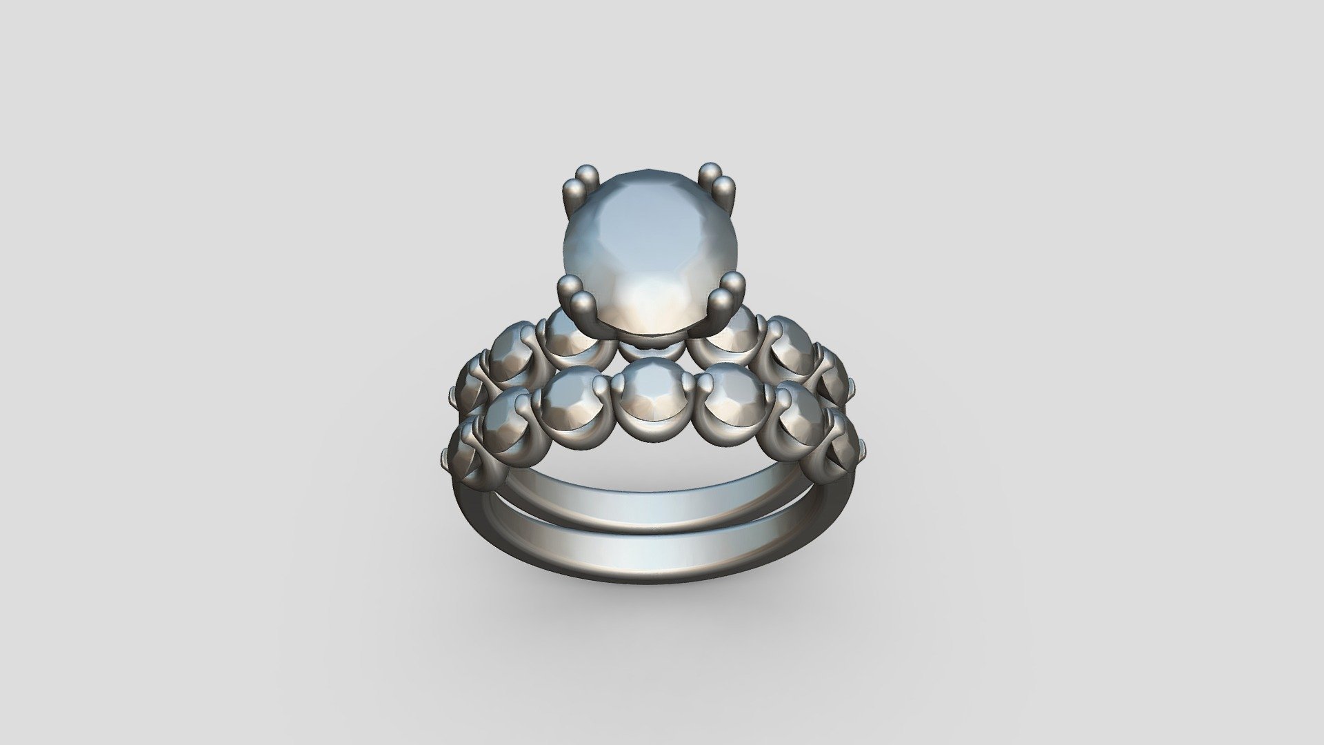Acree OvalBridalSet