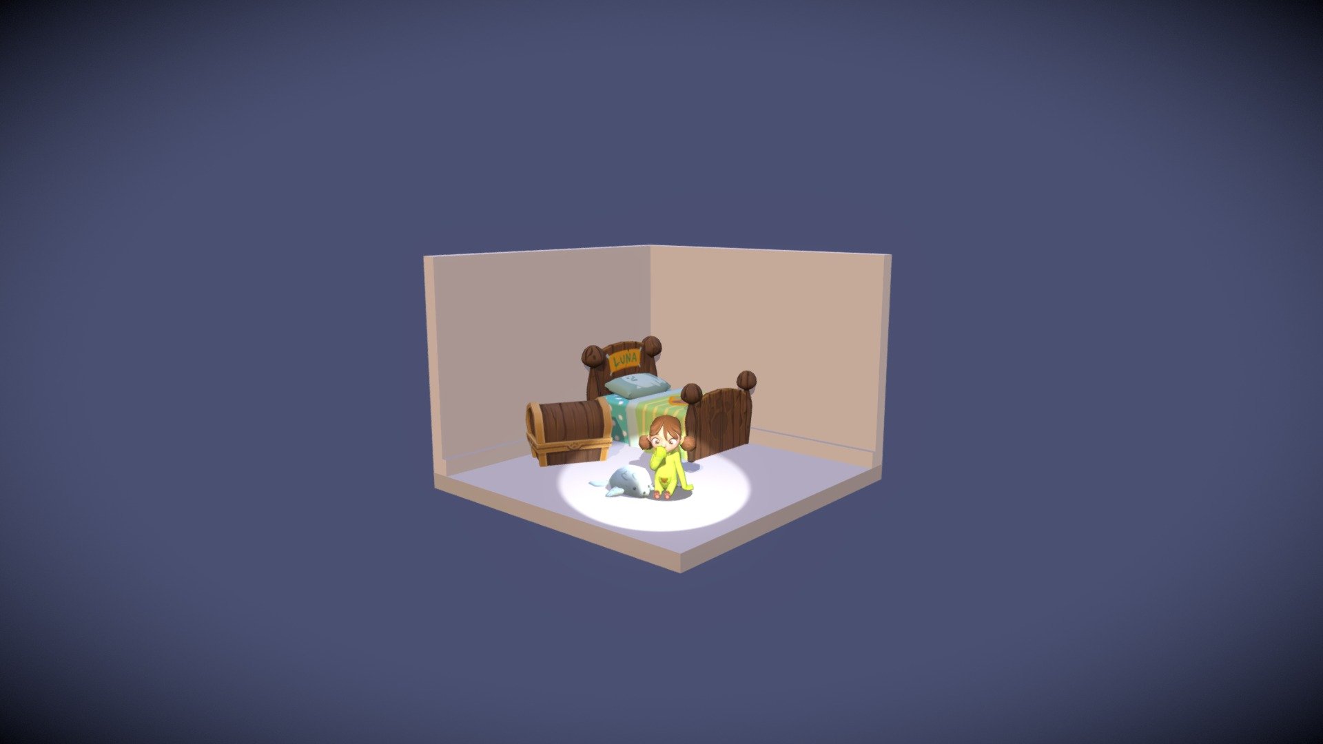 Low poly Assets for UCG Art Test