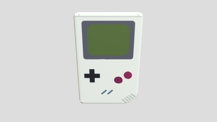 10 Game Boy 3D Model