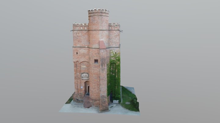 Defense tower 3D Model