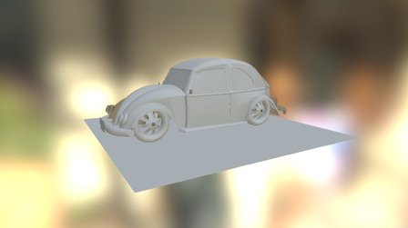 Vocho 3D Model