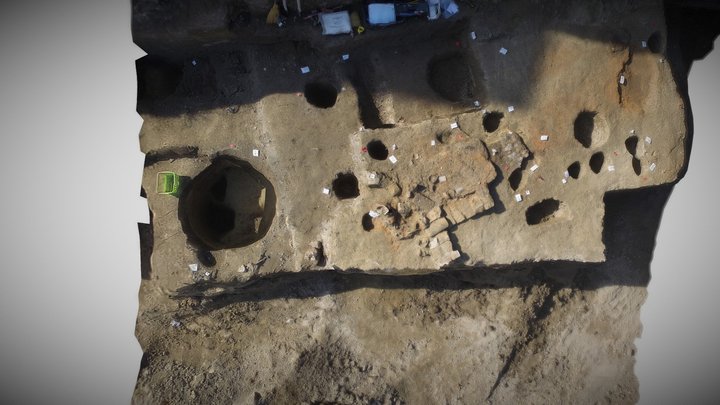 Solt Tornacsarnok 20200807 kemence 3D Model