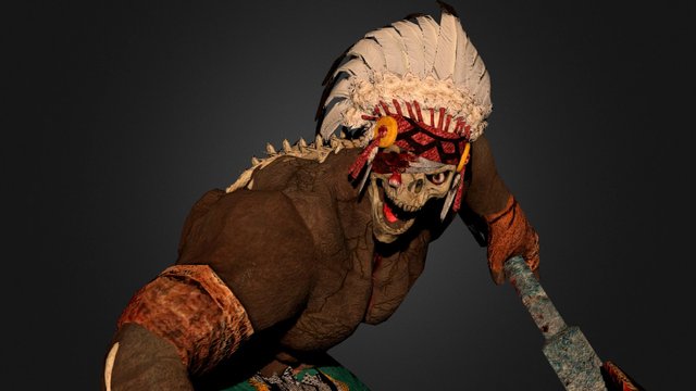 Dobu the Trampler 3D Model