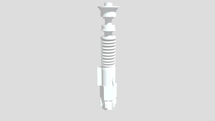Luke Saber V2 Model 3D Model