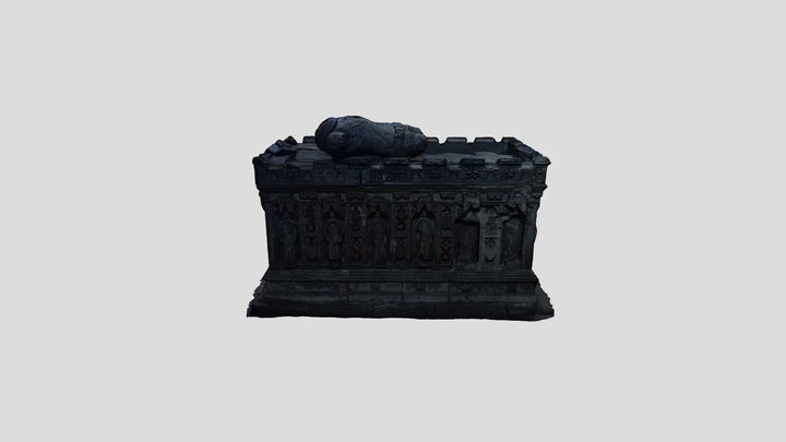 The Tomb of the 3rd Baron Neville de Raby 3D Model