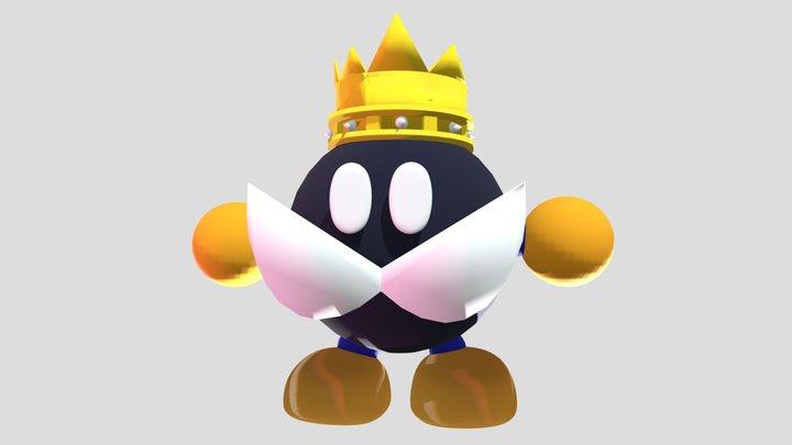King bob omb N64 Era 3D Model