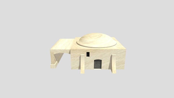 Tatooine_Building_Textured 3D Model