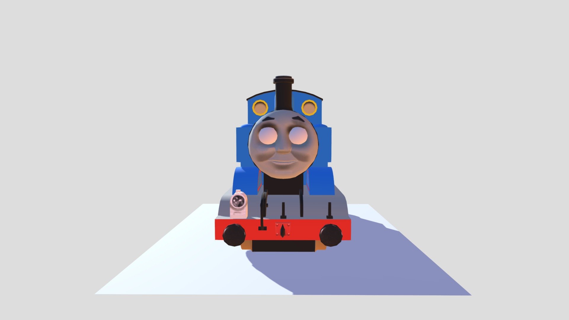 Thomas The Tank Engine - Download Free 3D model by Here's Annoying 