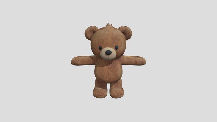 Teddy Bear 3D Model