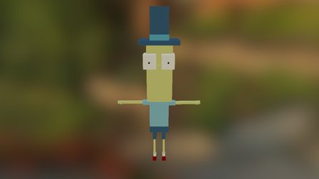 Mr Poopybutthole 3D Model