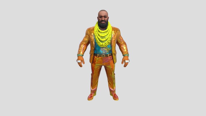 Rich Franklin 3D Model
