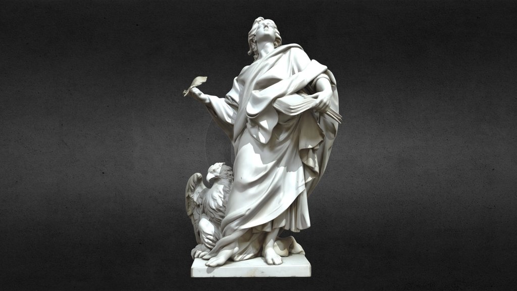 聖約翰像St. John Statue in Laterano, Rome